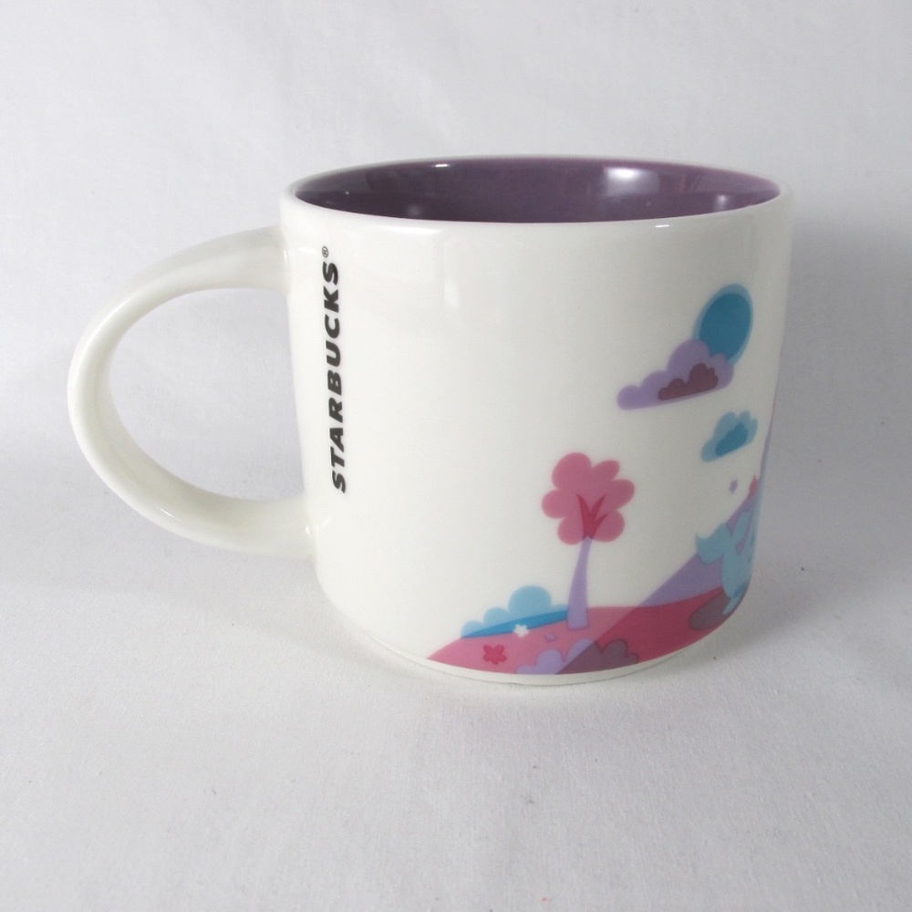Starbucks Coffee Mug Disneyland Fantasyland You Are Here Collection Disney Parks - Picture 6 of 10